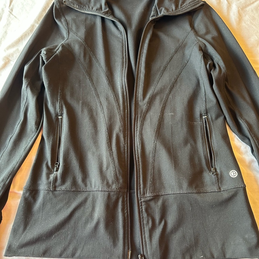Black Zip-Up Jacket